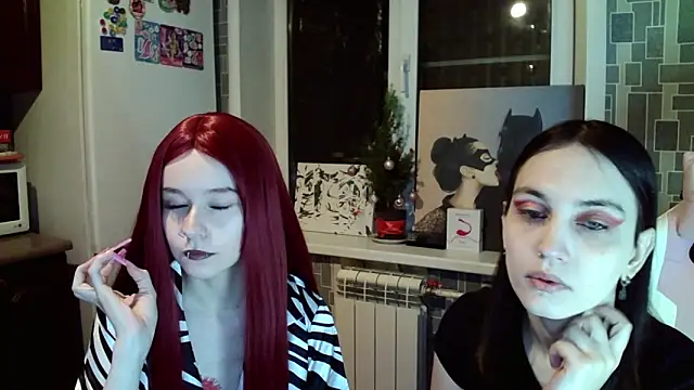 Snapshot of BlackHe4rts_ chatting on 02.14.25 BlackHe4rts online show from 02.14.25
