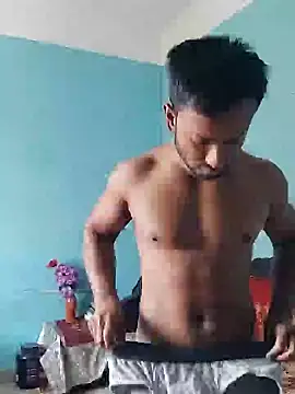 Snapshot of HunkyAriyan chatting on 01.17.25 HunkyAriyan online show from 01.17.25