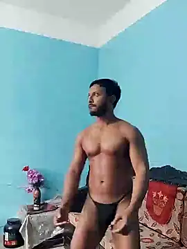 Snapshot of HunkyAriyan chatting on 01.31.25 HunkyAriyan online show from 01.31.25