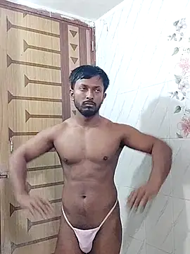 Snapshot of HunkyAriyan chatting on 03.23.25 HunkyAriyan online show from 03.23.25