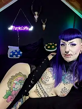 Purple Coffin666 online show from 03.01.25