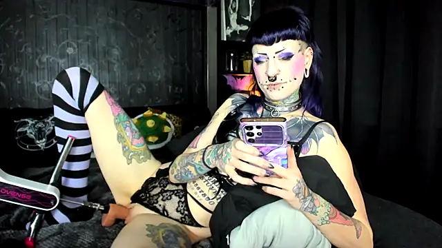 Purple Coffin666 online show from 02.22.26