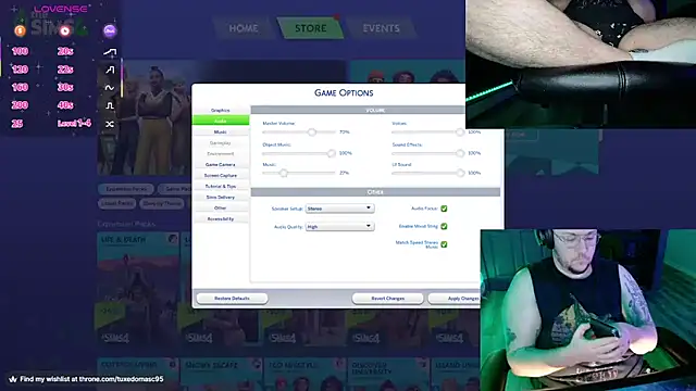 tuxedomasc 95 online show from 03.14.25