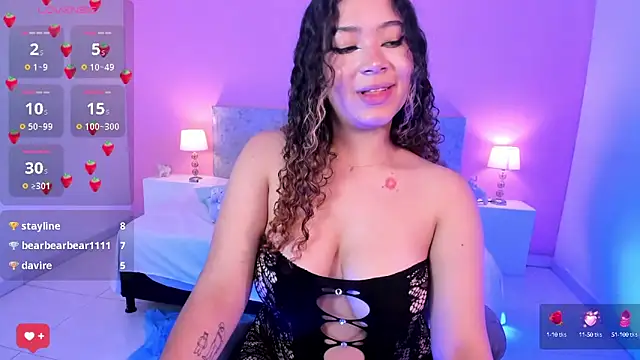 Snapshot of LunaRose5 chatting on 02.17.25 LunaRose5 online show from 02.17.25