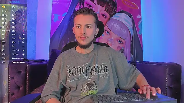 Snapshot of _hairybeard_ chatting on 02.16.26 hairybeard online show from 02.16.26