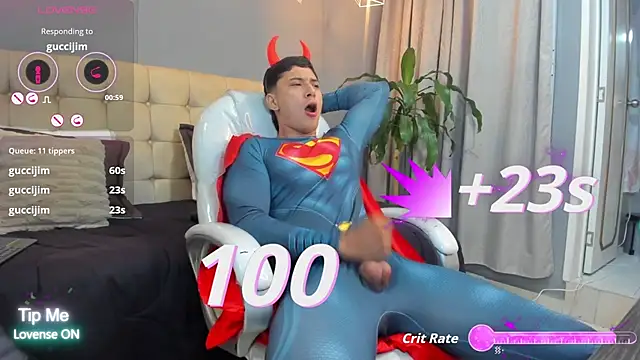 Snapshot of Damian23__ chatting on 10.26.25 Damian23 online show from 10.26.25