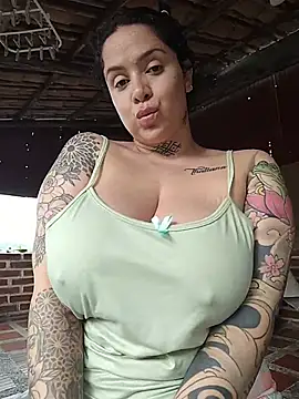 Snapshot of KatInk chatting on 03.12.26 KatInk online show from 03.12.26