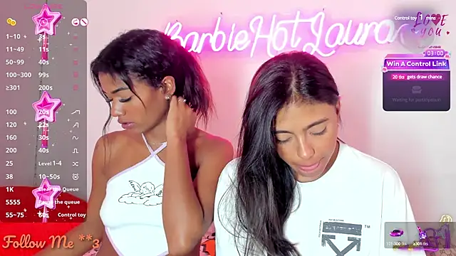 Snapshot of BarbieHotLaura chatting on 03.20.25 BarbieHotLaura online show from 03.20.25