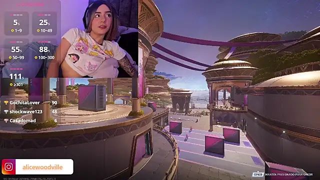 Alice woodville online show from 02.13.25