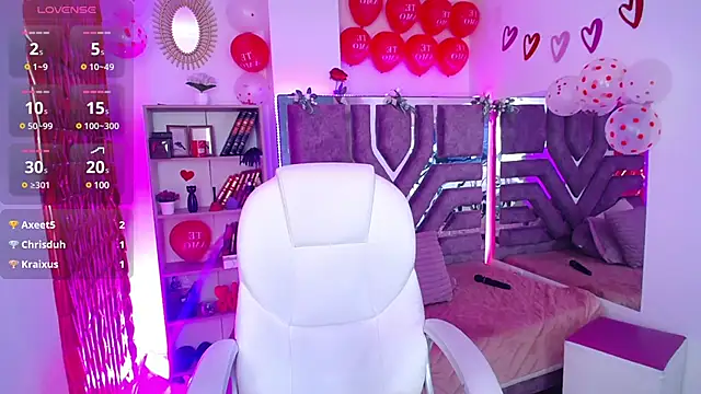 Snapshot of AliceWalker_11 chatting on 02.16.25 AliceWalker 11 online show from 02.16.25