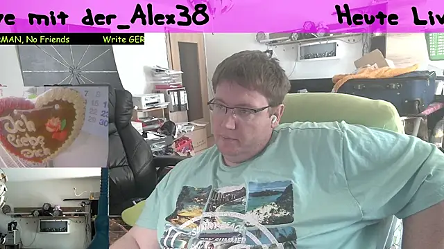 der alex38 online show from 03.06.25