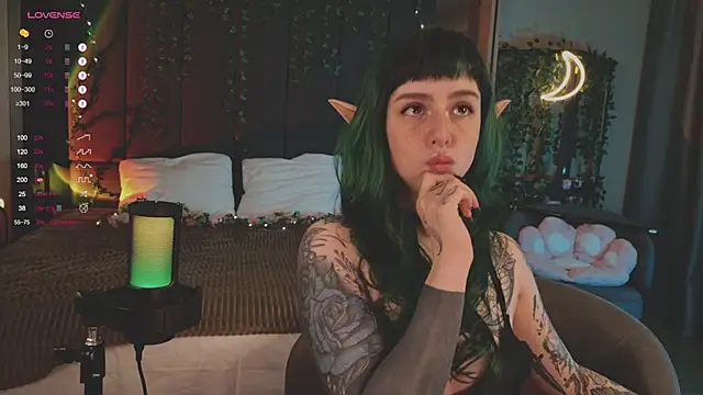 Snapshot of MichaellaMoon chatting on 02.28.25 MichaellaMoon online show from 02.28.25