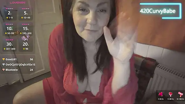 Snapshot of 420Curvybabe chatting on 02.16.25 420Curvybabe online show from 02.16.25