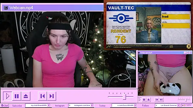 BrandiWRLD 999 online show from 01.12.25