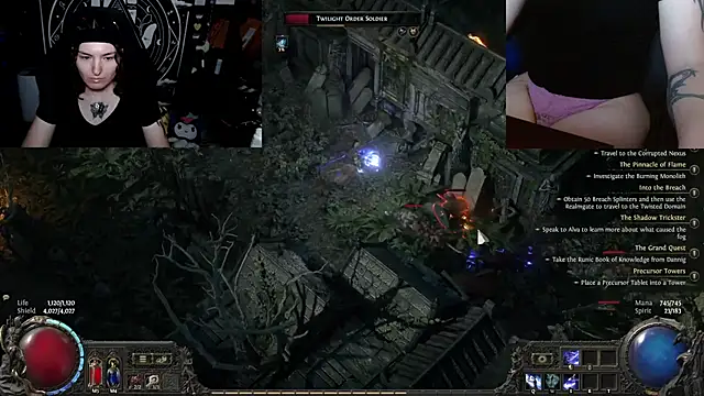 BrandiWRLD 999 online show from 09.08.25