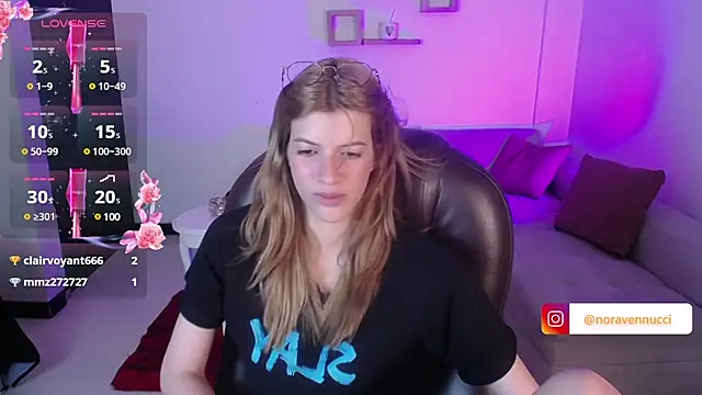 Snapshot of Nora_Vennucci chatting on 02.07.25 Nora Vennucci online show from 02.07.25