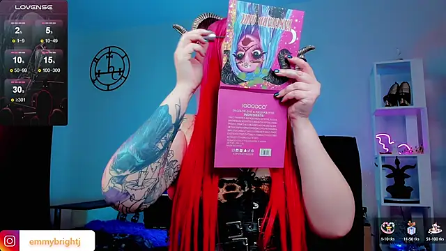 Emmybrightj  online show from 01.10.25