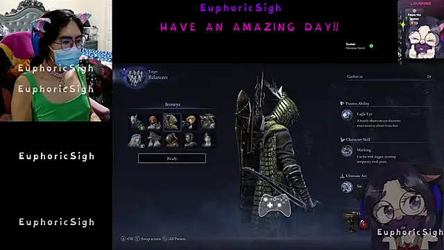 Snapshot of EuphoricSigh chatting on 02.19.26 EuphoricSigh online show from 02.19.26