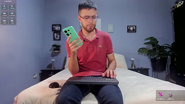 Snapshot of ETHAN_ADAM chatting on 03.01.25 ETHAN ADAM online show from 03.01.25