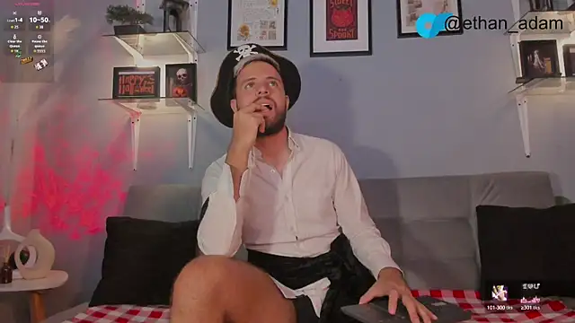 Snapshot of ETHAN_ADAM chatting on 10.02.25 ETHAN ADAM online show from 10.02.25