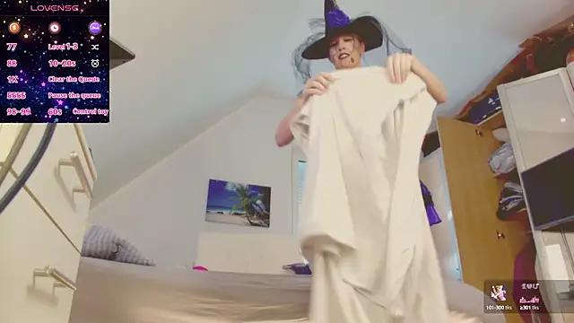 Hexe12346 online show from 03.04.25