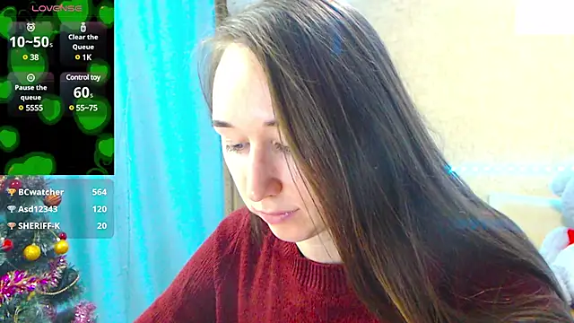 Snapshot of --Model--2 chatting on 01.19.25 --Model--2 online show from 01.19.25