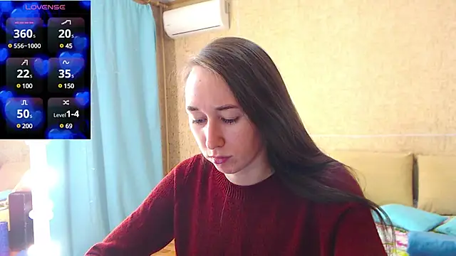 Snapshot of --Model--2 chatting on 02.20.25 --Model--2 online show from 02.20.25