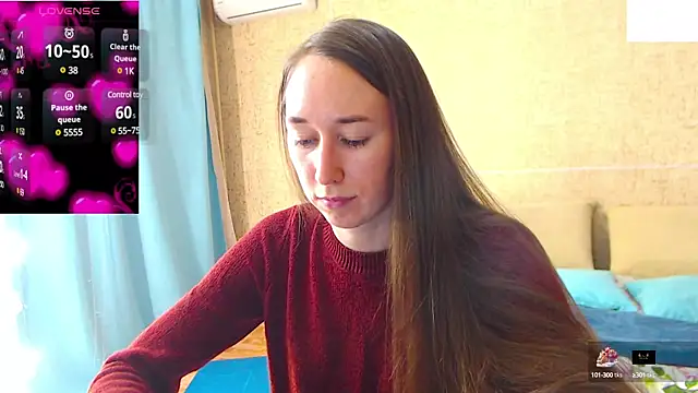 Snapshot of --Model--2 chatting on 02.21.25 --Model--2 online show from 02.21.25