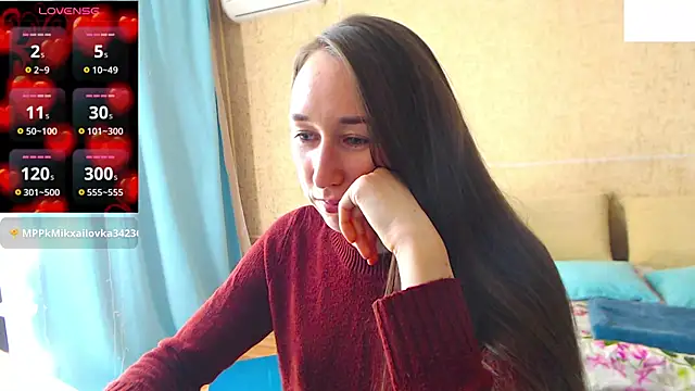 Snapshot of --Model--2 chatting on 02.25.25 --Model--2 online show from 02.25.25