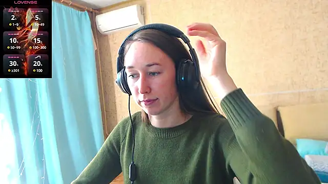 Snapshot of --Model--2 chatting on 03.02.25 --Model--2 online show from 03.02.25