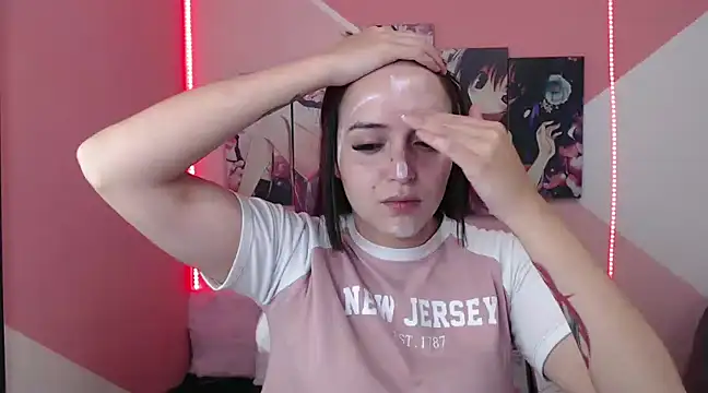 anyela bubble19  online show from 01.08.25