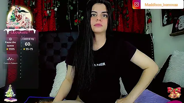 Madisson Ivanova online show from 12.31.24