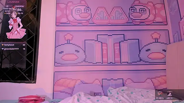 Snapshot of _18alice chatting on 02.05.25 18alice online show from 02.05.25