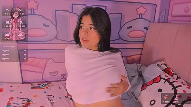 Snapshot of _18alice chatting on 02.13.25 18alice online show from 02.13.25