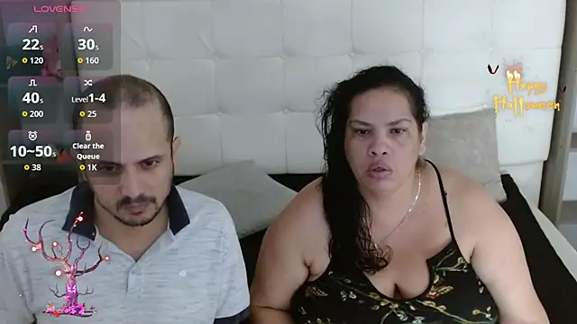 Candy and Jh0n online show from 10.23.25