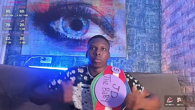 JD THEBABY online show from 01.12.25