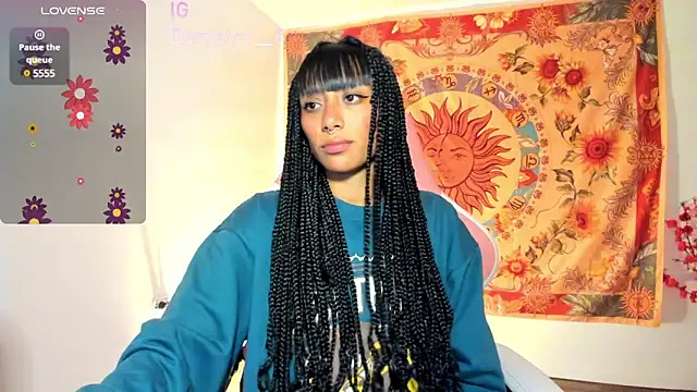 Snapshot of Demeter__ chatting on 02.20.25 Demeter online show from 02.20.25