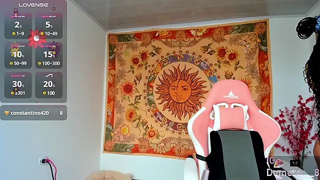 Snapshot of Demeter__ chatting on 02.25.25 Demeter online show from 02.25.25