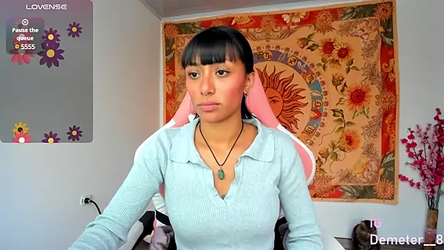 Snapshot of Demeter__ chatting on 03.02.25 Demeter online show from 03.02.25