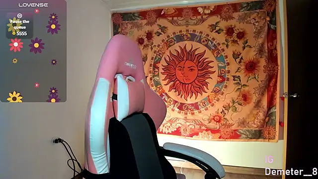 Snapshot of Demeter__ chatting on 03.04.25 Demeter online show from 03.04.25