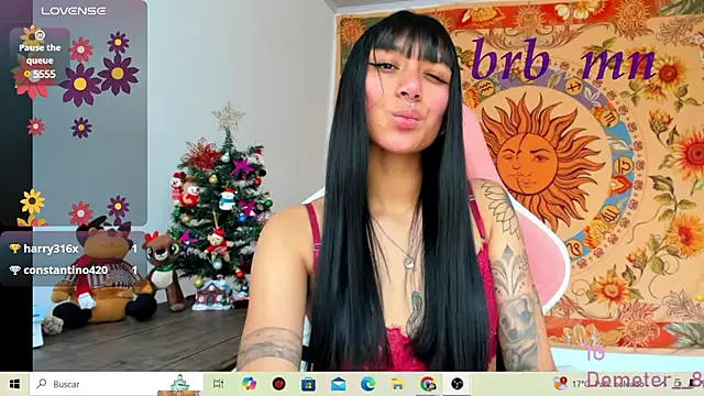 Snapshot of Demeter__ chatting on 03.07.25 Demeter online show from 03.07.25