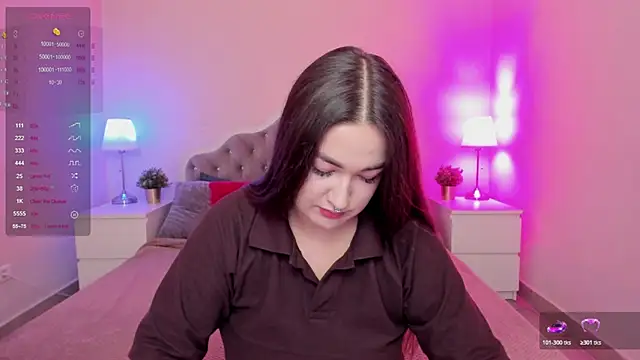 Snapshot of Aria_Blisss chatting on 11.27.25 Aria Blisss online show from 11.27.25