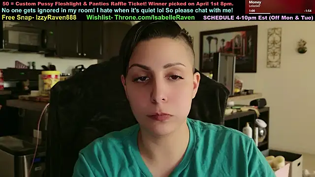 IsabelleRaven online show from 03.19.26