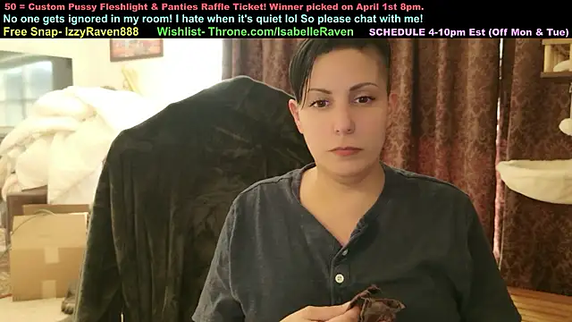 IsabelleRaven online show from 03.20.26