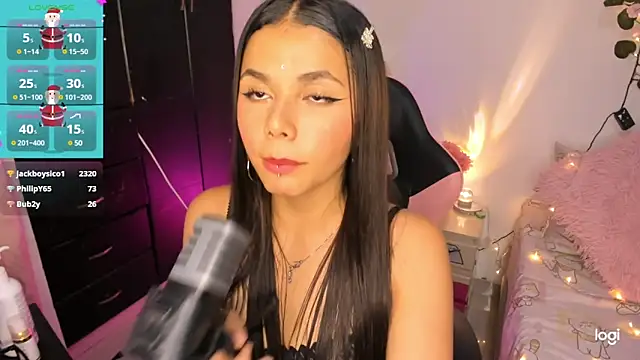 Snapshot of Kaoriyoshii chatting on 12.23.24 Kaoriyoshii online show from 12.23.24