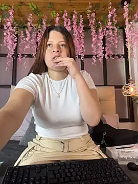 Snapshot of ShyVibes_ chatting on 10.27.25 ShyVibes online show from 10.27.25