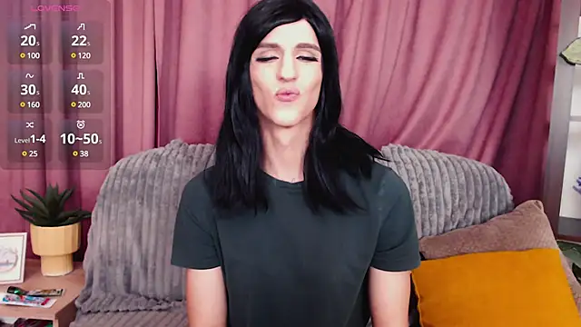  CRYSTAL tgirl online show from 12.18.24