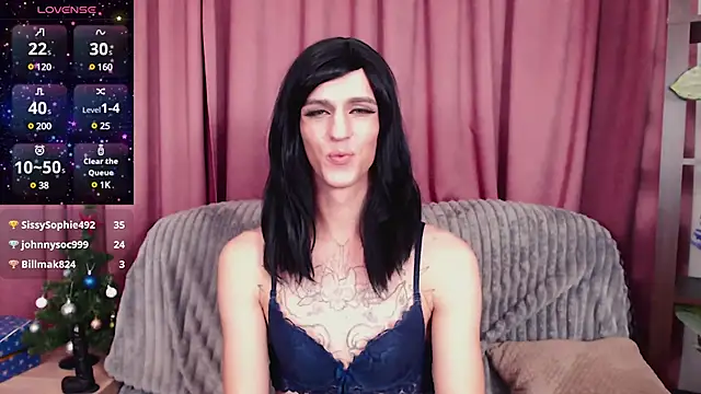  CRYSTAL tgirl online show from 12.24.24