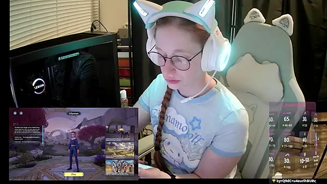Snapshot of LilyFoxxx chatting on 05.17.26 LilyFoxxx online show from 05.17.26
