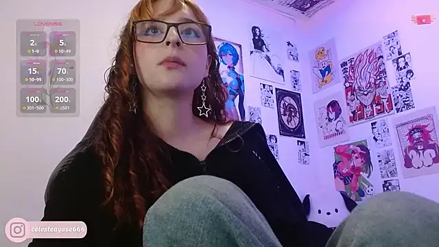 Snapshot of CelesteAyase chatting on 01.13.26 CelesteAyase online show from 01.13.26